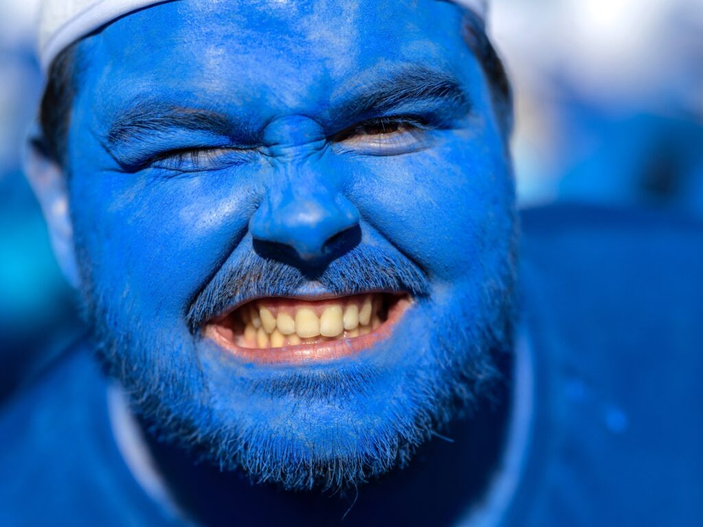 French town breaks world record for largest gathering of ‘Smurfs’ | In Pictures News