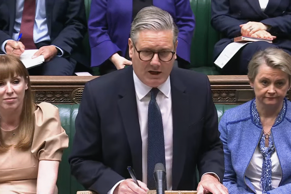 UK politics live: Starmer announces winter fuel payments U-turn at PMQs