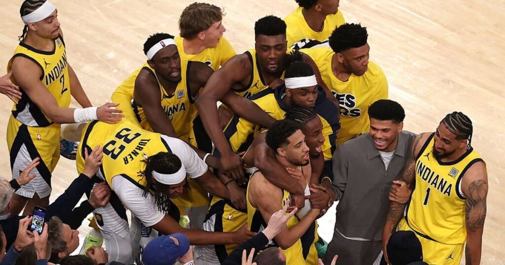 Pacers rally to win Game 1 in OT over Knicks: Live reaction and updates after Eastern Conference finals stunner
