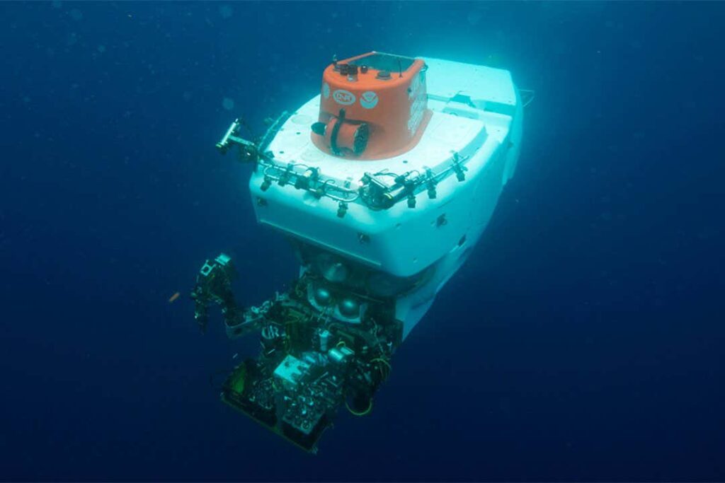 99.999 per cent of the deep seabed remains unexplored by humans