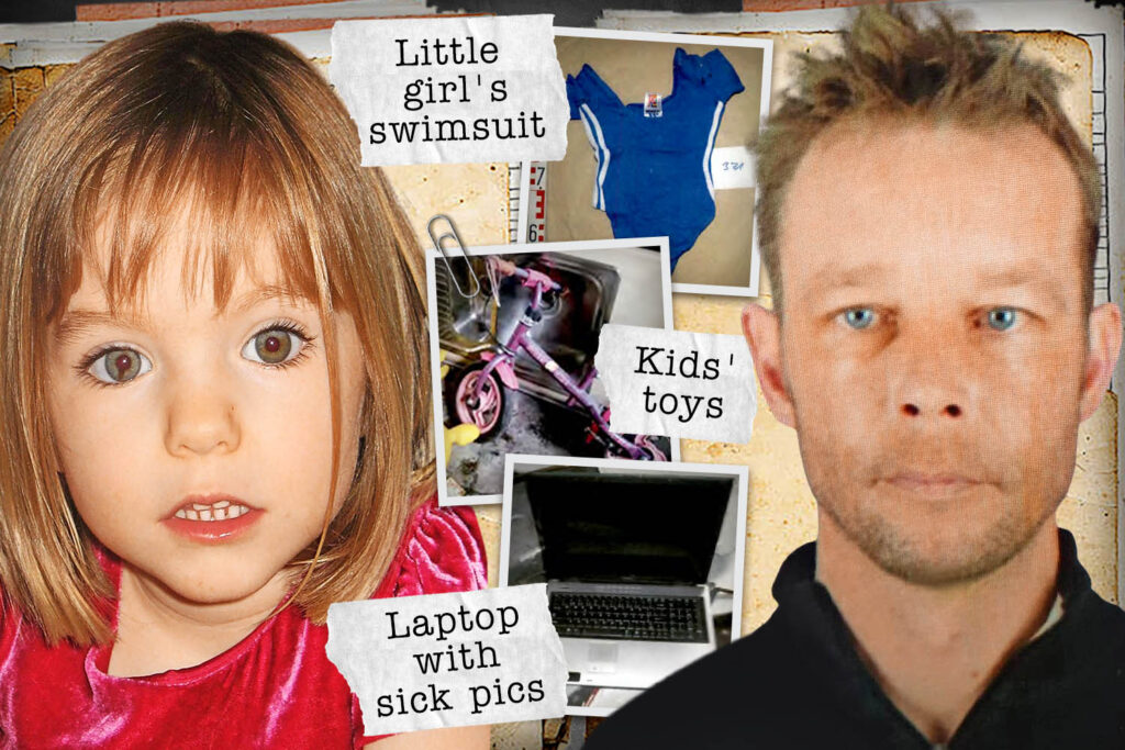 Hard drive of sick images, kids’ swimsuits, masks and guns – 8 pieces of chilling evidence against Christian Brueckner
