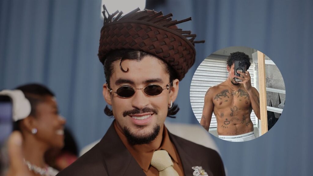 Bad Bunny’s sexy selfie breaks the internet and Shawn Mendes approves