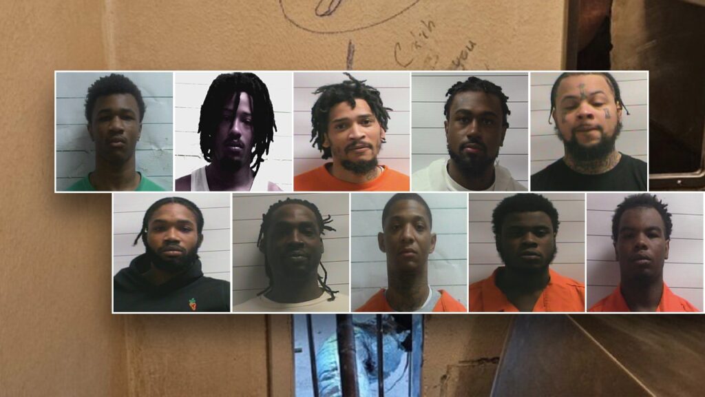 Three more fugitives from New Orleans jail escape captured, including 2 in Texas