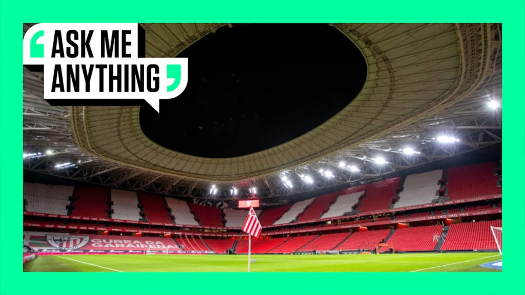 How are host stadiums for European finals chosen?