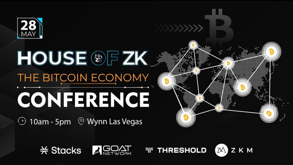 House of ZK Announces The Bitcoin Economy Conference – Live in Las Vegas