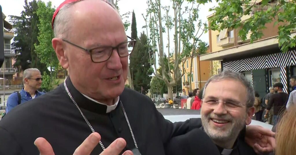 Timothy Cardinal Dolan responds to AI-generated image of Trump as pope, says “it wasn’t good”