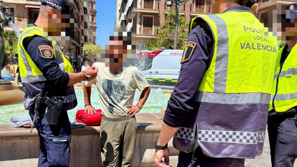Tourist stabbed in back of neck as she walked with boyfriend in random attack by ‘homeless man’ in Valencia