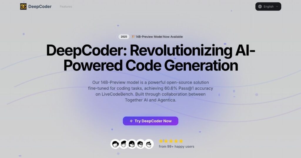 DeepCoder: AI-powered code generation platform