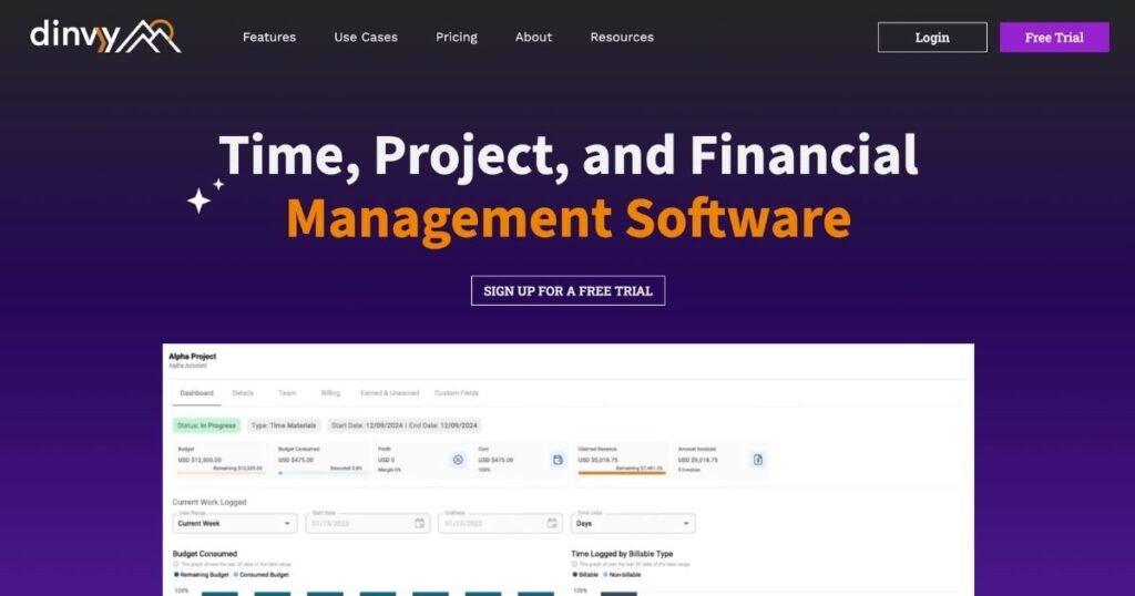 Dinvy: Business management tool – Dynamic Business