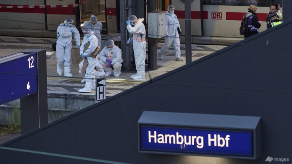 18 injured after stabbing at Hamburg train station in Germany, all in stable condition