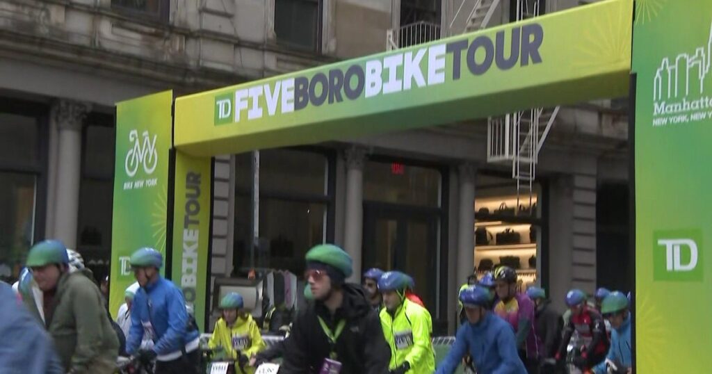 5 Boro Bike Tour returns to NYC today. Find street closures, a route map and more.