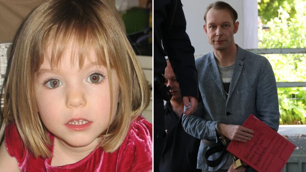Chilling moment Madeleine McCann suspect Christian Brueckner SMIRKS as he’s asked ‘did you kill Maddie?’