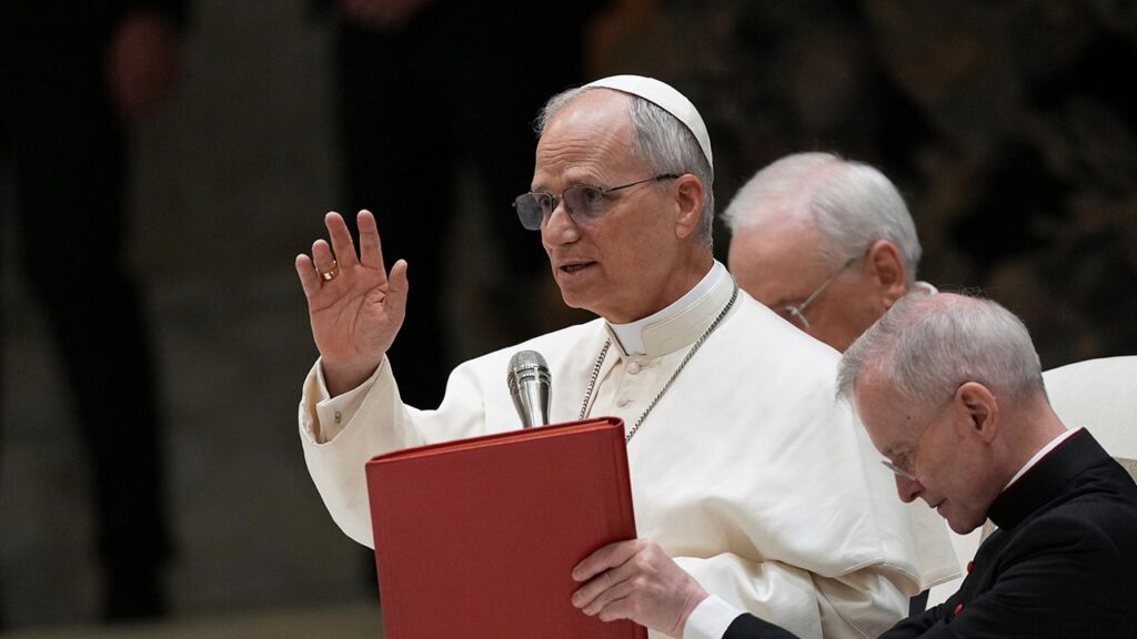 Pope Leo defends traditional marriage, dignity of unborn and immigrants in private address
