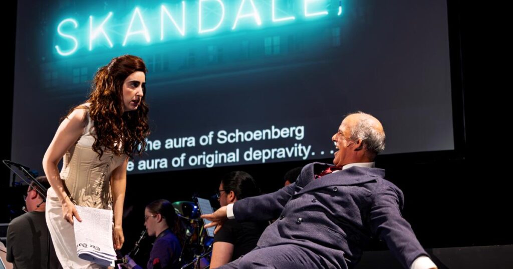 Schoenberg gets to Hollywood via an outlandish opera