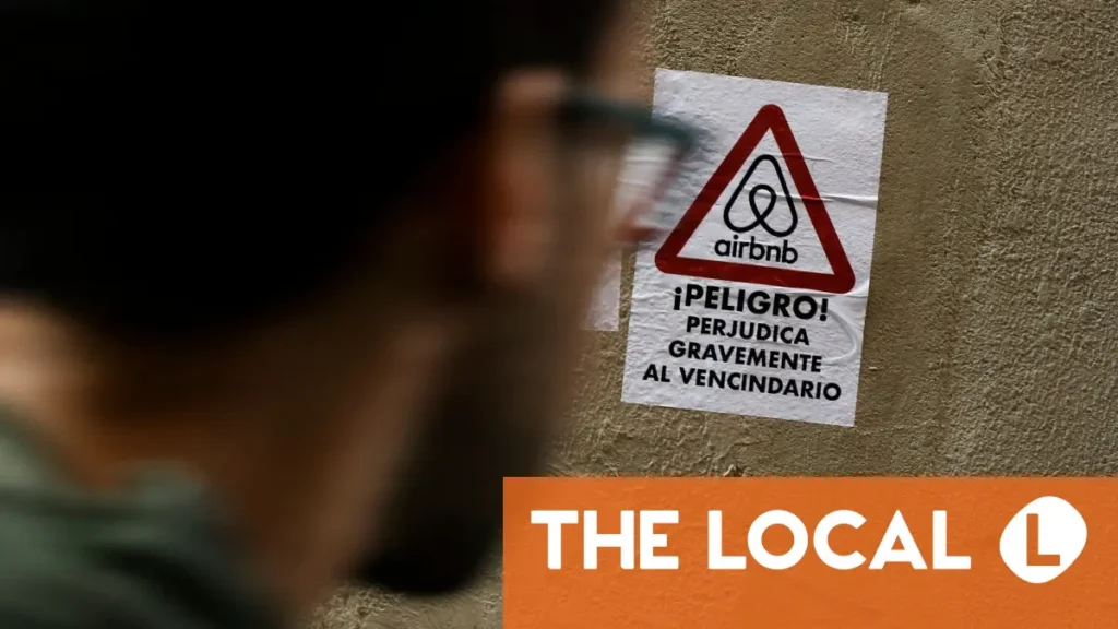 Where are most of Spain’s illegal tourist lets?