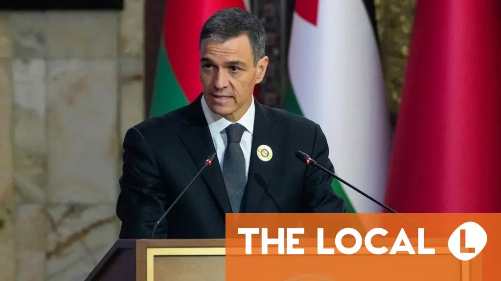 Spain PM calls for ‘pressure on Israel to halt the massacre in Gaza’
