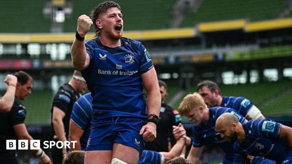 Leinster 37-19 Glasgow: Six-try hosts beat holders to reach URC final
