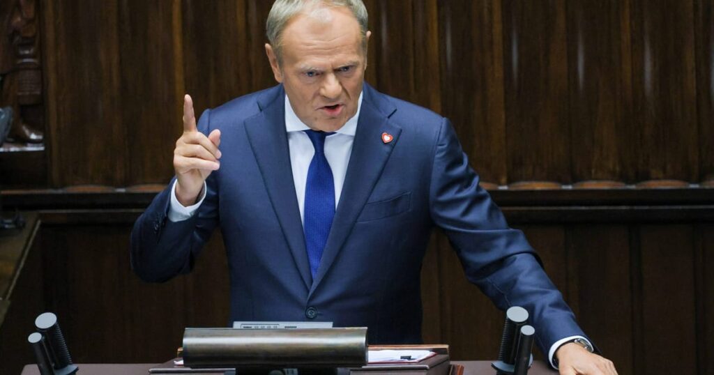 Tusk weighed in on Polish politics while running EU institution, leaked audio reveals – POLITICO