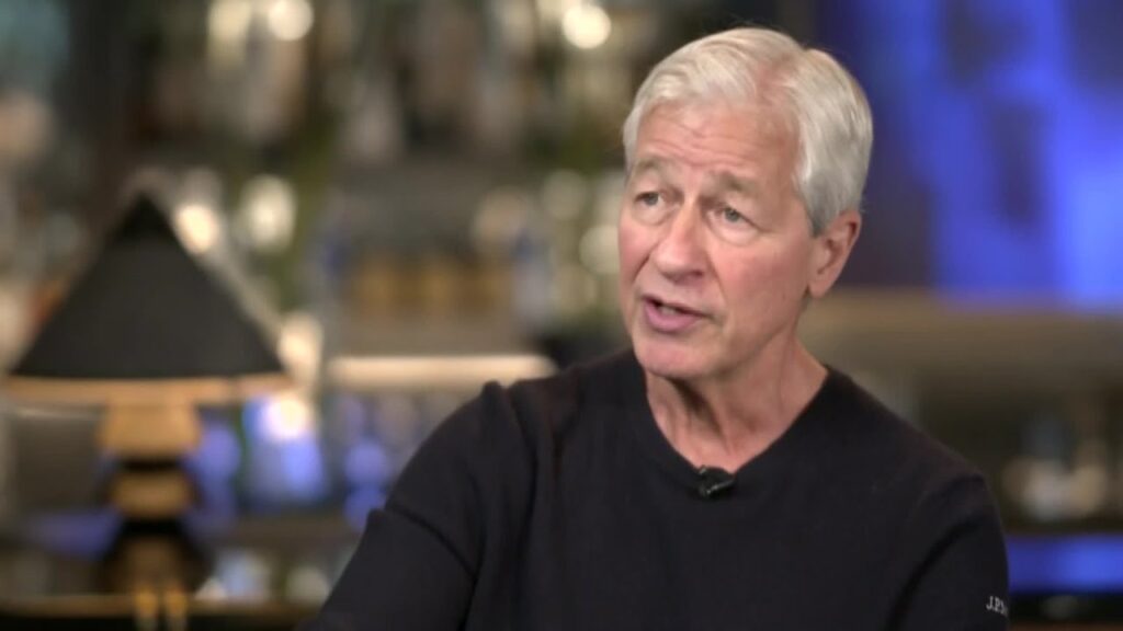 JPMorgan’s Dimon Says Fed Was Right to ‘Take Foot Off the Gas’