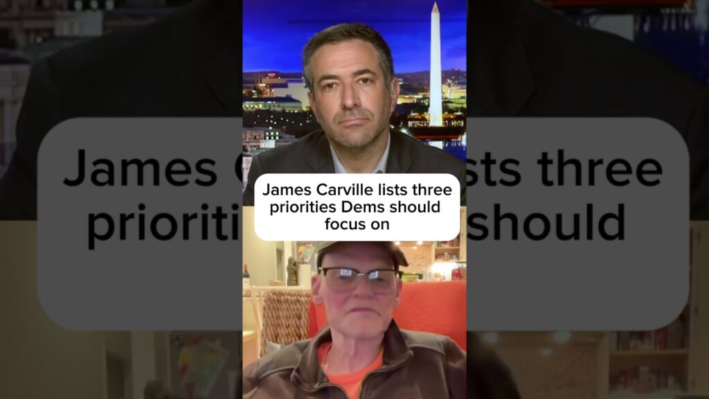 James Carville lists three priorities Dems should focus on
