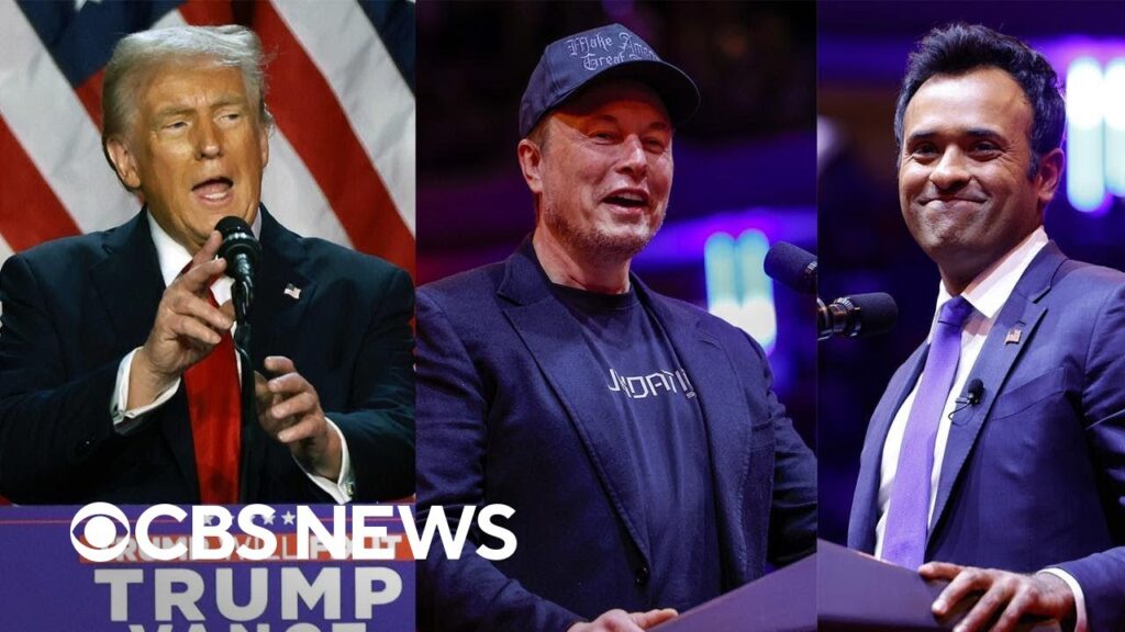 Trump gives Musk and Ramaswamy roles leading “Department of Government Efficiency”