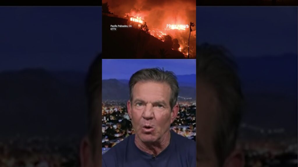 Actor Dennis Quaid criticizes LA mayor for response to wildfires