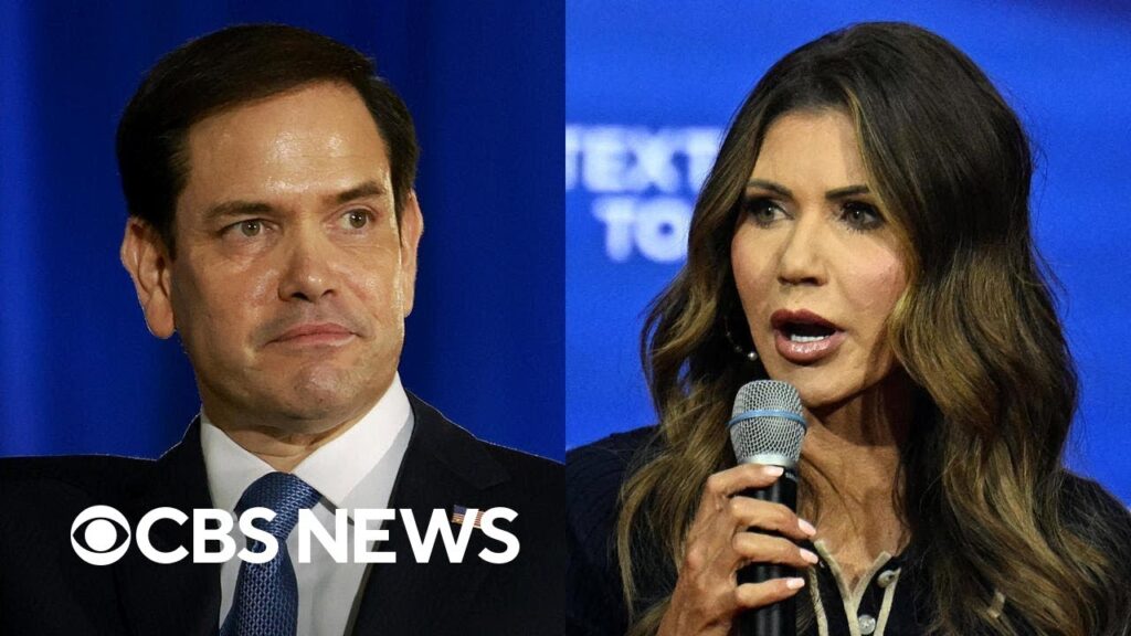 Marco Rubio, Kristi Noem poised to join second Trump administration