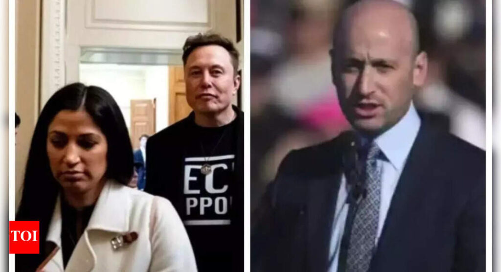 Elon Musk, Stephen Miller unfollow each other on X amid rumors of tussle over Katie Miller