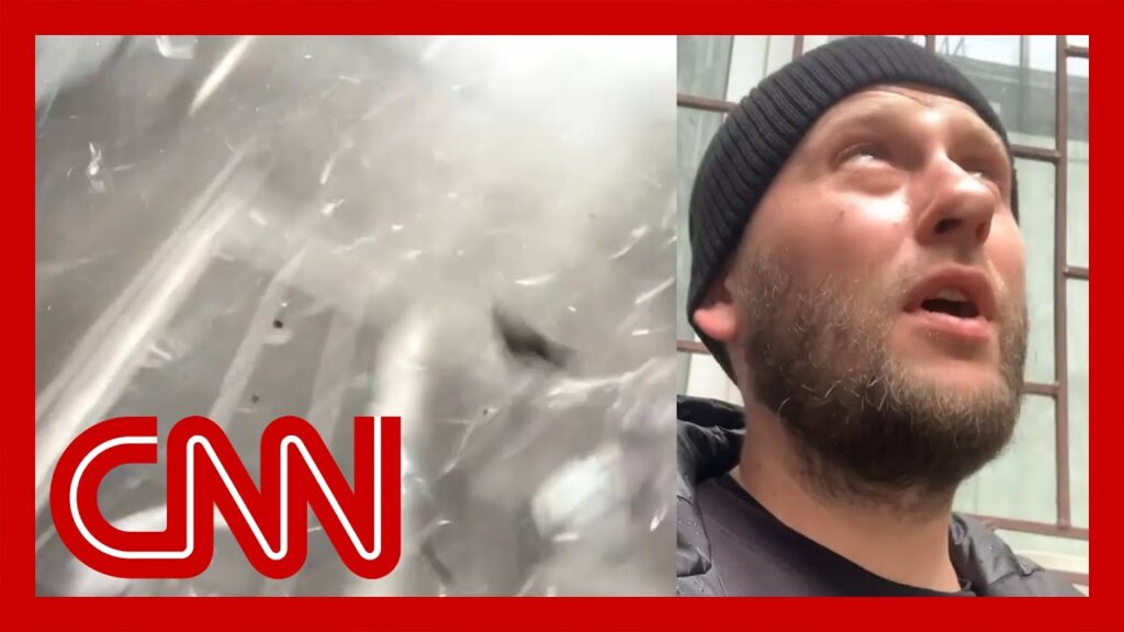 Man was filming video when military strike rained down