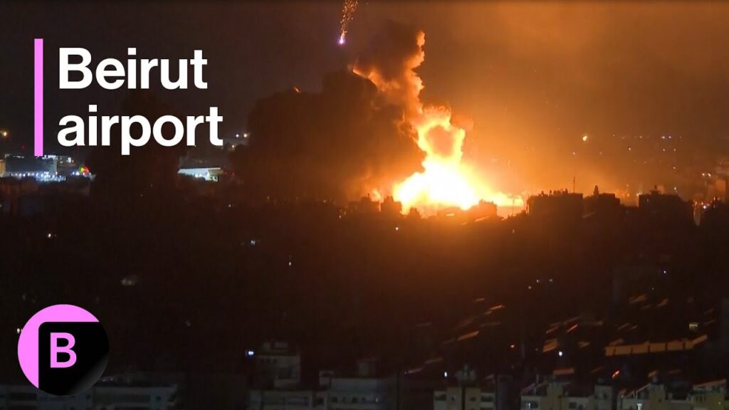 Middle East: Huge Blasts Near Beirut Airport as Israel Intensifies Attack
