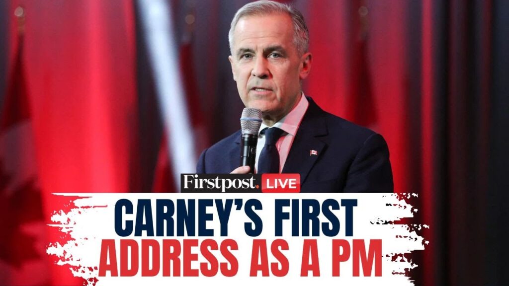 Mark Carney LIVE: Canada PM Carney’s First Address After Winning Elections | Trump Tariffs |Trudeau