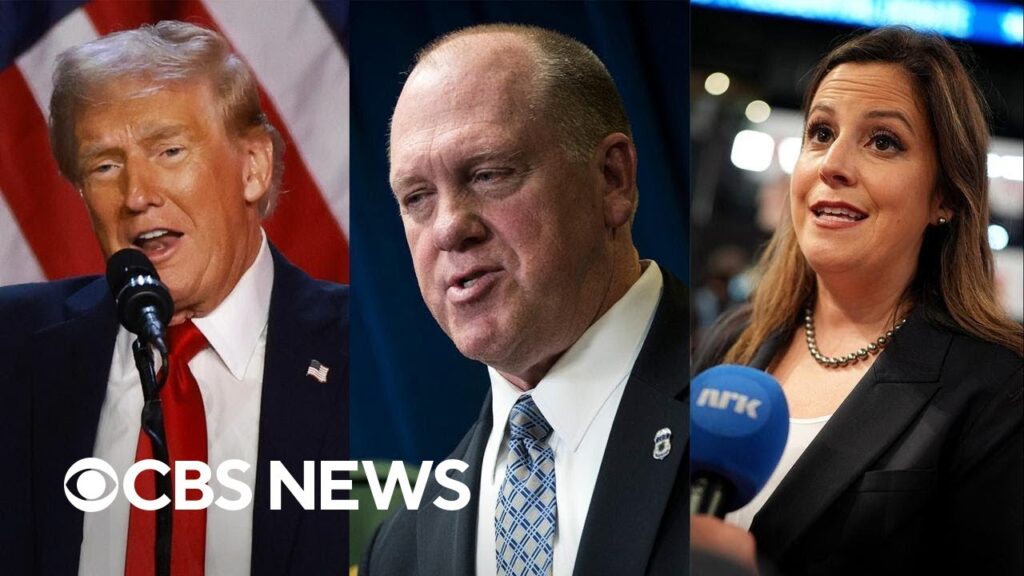 What to know about Trump “border czar” pick Tom Homan and U.N. ambassador choice Elise Stefanik