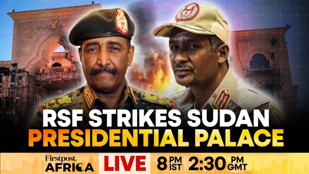 LIVE: RSF Shelling Hits Sudan Presidential Palace | Firstpost Africa | N18G