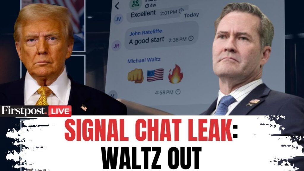 Trump 100 Days LIVE: US President Trump Ousts NSA  Mike Waltz over Signal Chat Leak | N18G