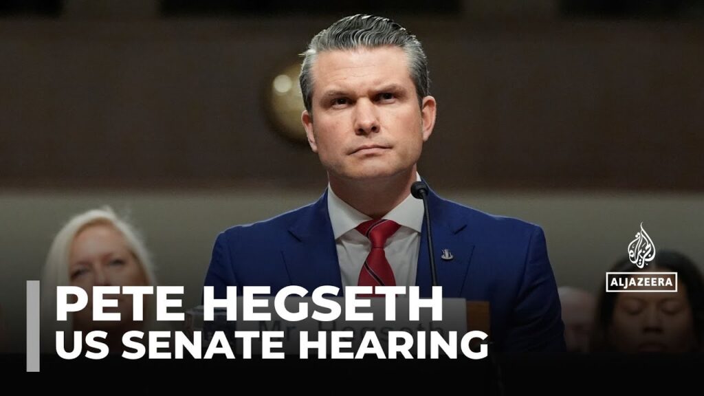 Pete Hegseth, Trump’s Pentagon pick, faces Senate confirmation hearing