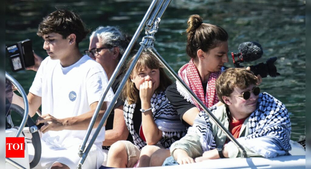 Greta Thunberg detained: Gaza-bound ship seized by Israel; ‘Madleen’ sprayed with white paint, communications jammed