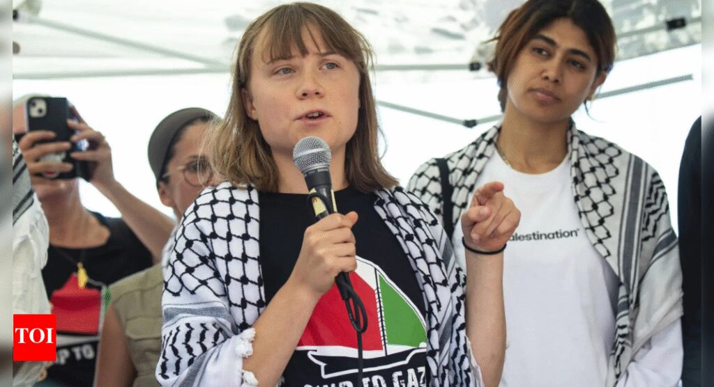 ‘On a flight to Sweden’: Israel deports Greta Thunberg after intercepting Gaza-bound ship she was on; shares pic