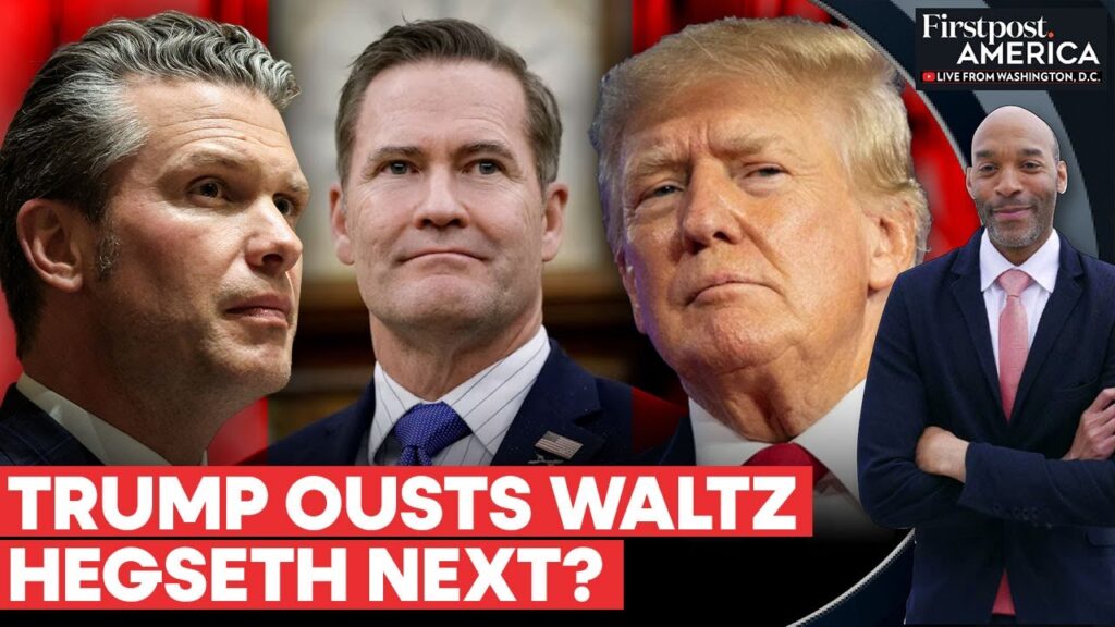 Trump Removes Mike Waltz as NSC Adviser After War Plan Leak on Signal | Firstpost America | N18G