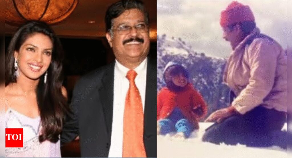 Priyanka Chopra remembers her late father Ashok Chopra; shares sweet throwback PIC: ‘Miss you every day, dad’ | Hindi Movie News