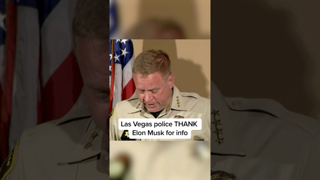 Las Vegas police THANK Elon Musk for info