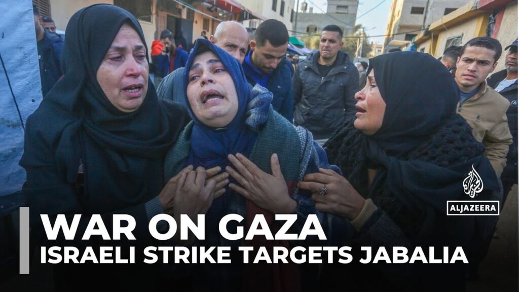 At least eight killed in Israeli attack on school-turned-shelter in Jabalia