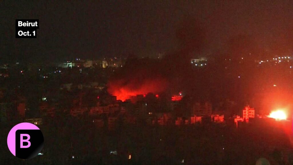 Fire Seen in Beirut as Israel Says It’s Attacking Hezbollah Targets