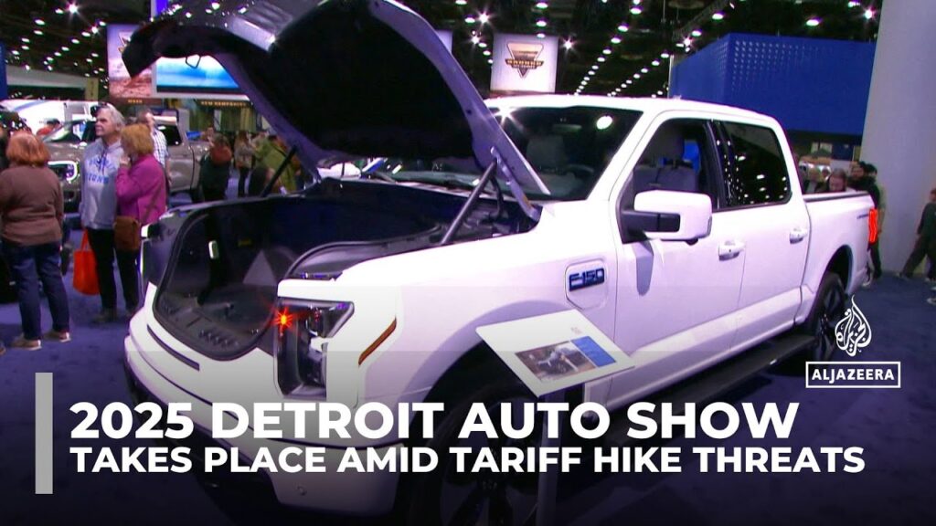 2025 Detroit Auto Show highlights EV boom, but challenges loom for electric vehicles’ future
