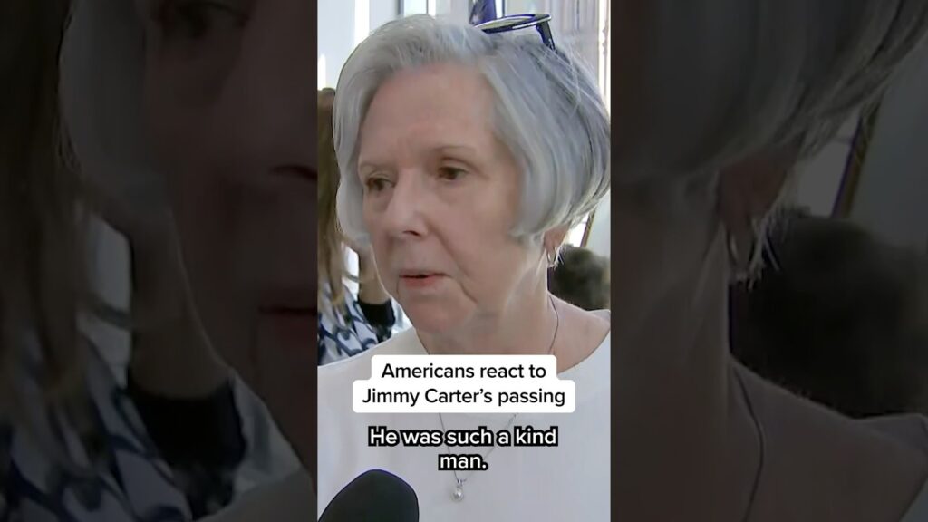 Americans react to Jimmy Carter’s passing
