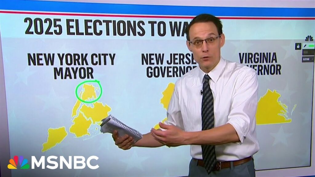 Kornacki is back at the Big Board with a preview of 2025’s major political stories