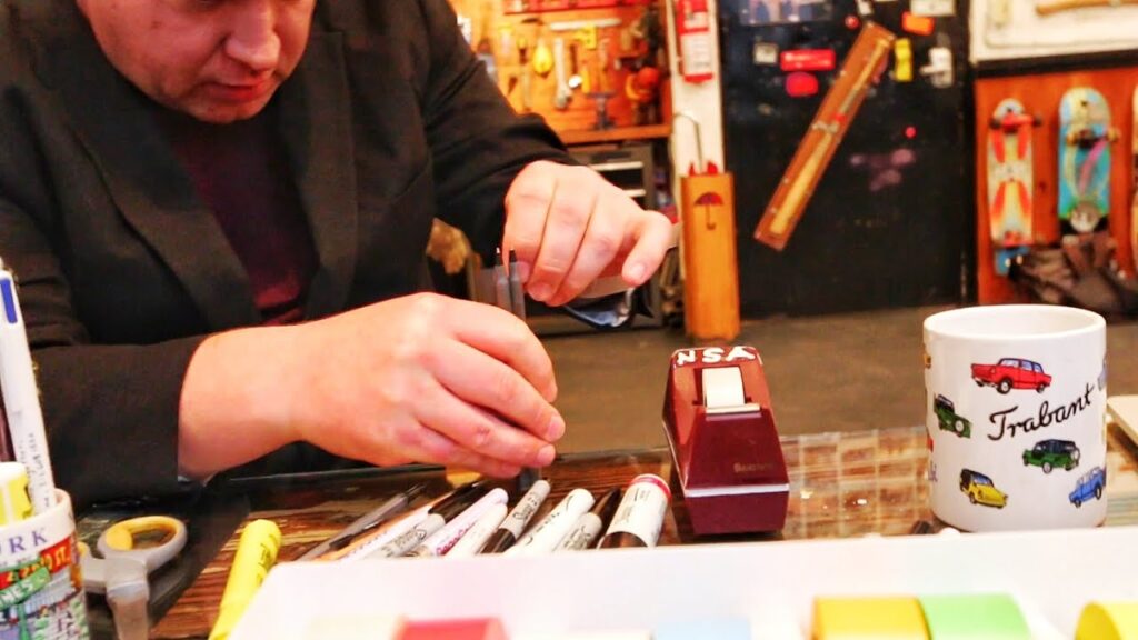 He Can Do Anything With a Pen