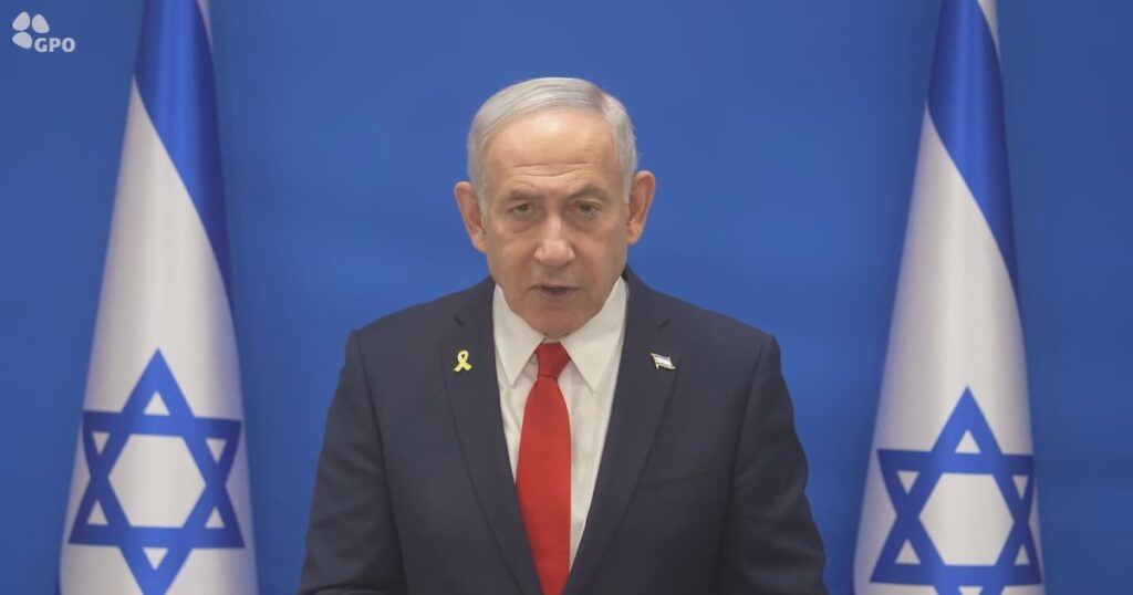Netanyahu addresses Iranian people amid new strikes on Tel Aviv
