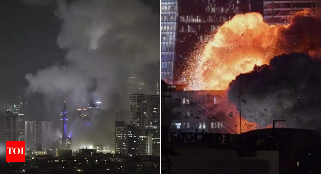 Israel-Iran war: Iran launches fresh missile barrage at Israel; blasts heard in Tel Aviv, Jerusalem