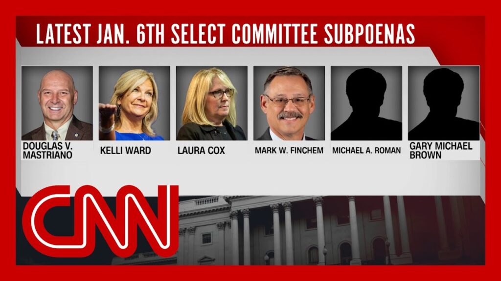 Jan. 6 panel digs into fake elector plot with six more subpoenas