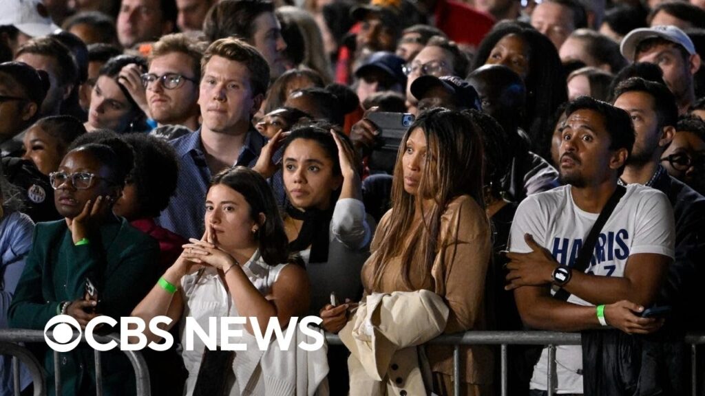 What Harris’ campaign headquarters looked like on election night
